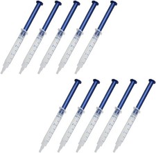 10 Ricariche Di Gel Sbiancante per Denti Da 3 Ml, 35% CP, Kit Sbiancante, Funzio