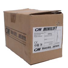 CM Minilift 82300003 Paranco di sollevamento manuale 500 kg | Catena di carico 4x12-T