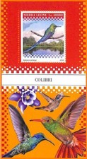 A6814 - SIERRA LEONE, Errore, 2018, FOGLIO RICORDO ERRATO: Colibri, Colibrì