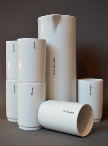 Brocca tazza per - e, succo