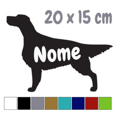 Setter inglese adesivo - inglese, xl