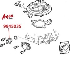 9945035 VALVOLA ATTUATORE MINIMO INIETTORE ORIGINALE MAGNETI MARELLI FIAT LANCIA
