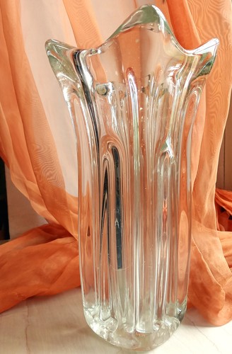 Vaso vetro artistico - vetro,