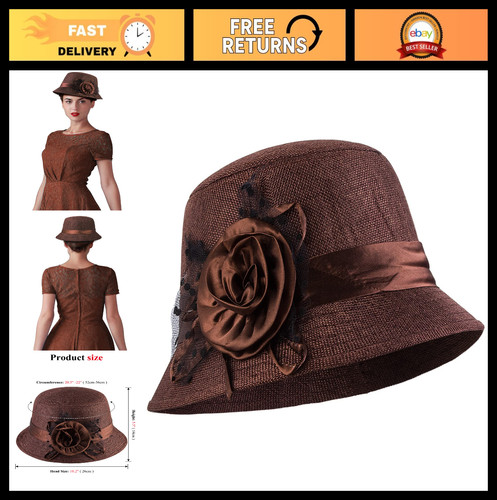 Cappelli cloche derby stile - cloche,
