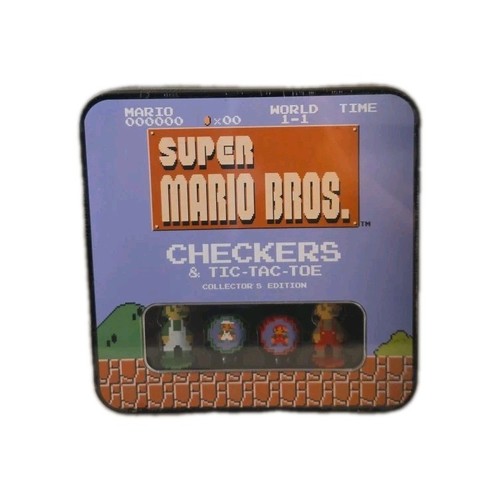 Super mario bros checkers - bros.,