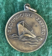 Medaglia Stemma Regia Marina Nave Regio Sommergibile Zaffiro
