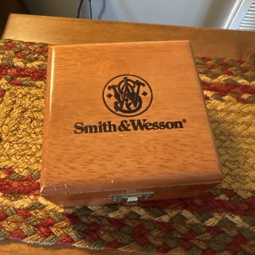 Smith wesson wooden keepsake - wesson,