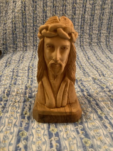 Busto gesu legno - gesu, in
