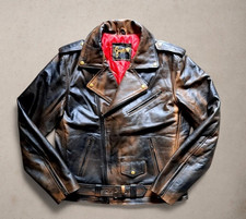 Giubbotto chiodo pelle