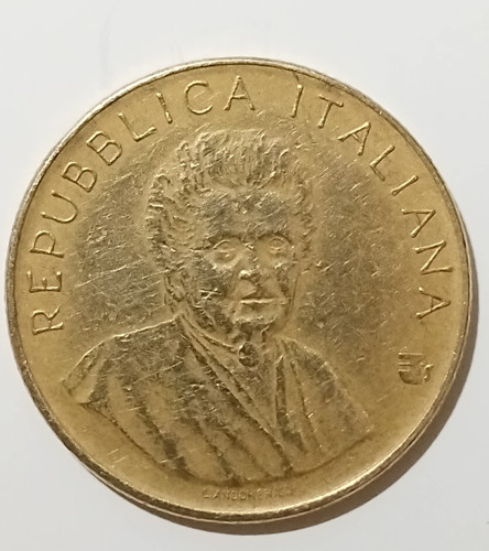 Moneta 200 lire fao - 200, montessori