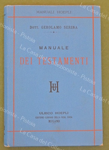 Serina - (manuali, hoepli)