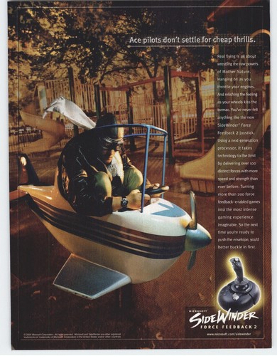 2000 microsoft sidewinder - microsoft,