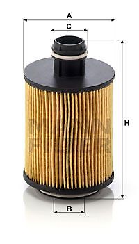 Mann filter filtro - olio,