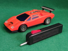 LAMBORGHINI COUNTACH VINTAGE OLD TOY PLASTIC MODELLINO MODELLO RC RADIOCOMANDATO
