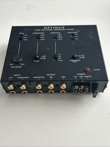 Autoradio optimus 12v - 12v, vie