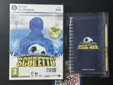 SCUDETTO 2010 Championship Manager - PC PAL ITA CON TACCUINO in Italiano