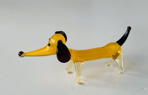 Bassotto yell cane - bassotto~yell~cane~statuina, in