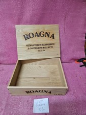 Roagna cassa di legno vuota da