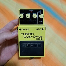 Boss OD2 Turbo Overdrive made
