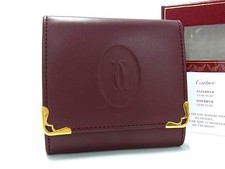 Cartier portamonete in pelle