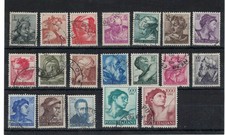 ITALIA 1961 Serie Michelangiolesca - Usati