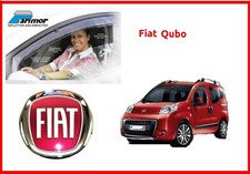 Deflettori aria Parimor originale per Fiat Qubo antiturbo antivento kit set