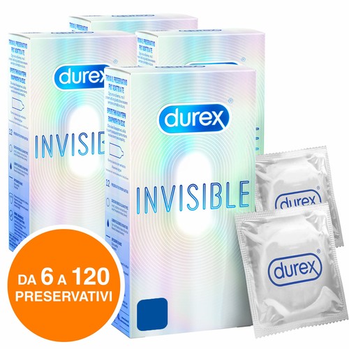 Preservativi durex invisible - preservativi,