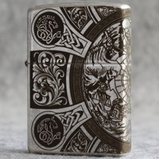 Accendino Zippo 121FB Argento