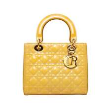 Autentica borsa Dior Medium Lady Dior - borsa di design di lusso anni 2010