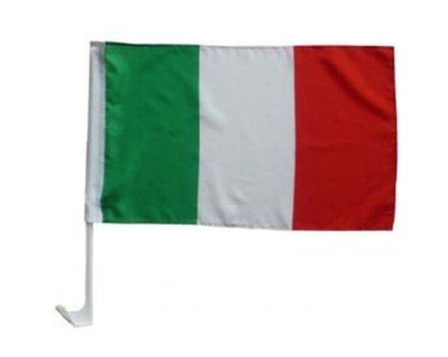 Bandiera per auto italia - bandiera,