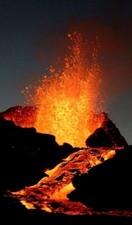 TOILE TABLEAUX volcan