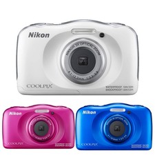 Nikon Coolpix W100 fotocamera digitale 13,2 MP impermeabile/antiurto, rilevamento facciale #