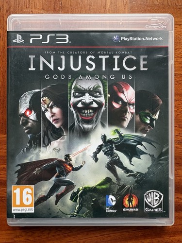 Injustice gods among ps3 - injustice, us