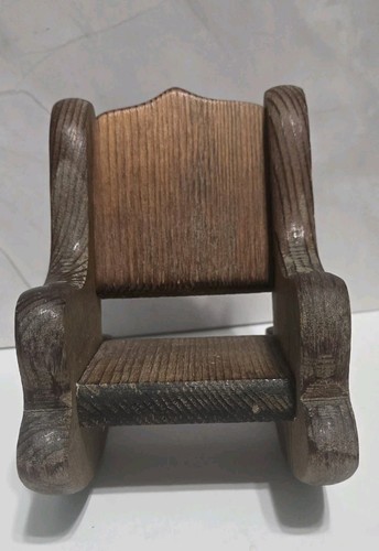 Sedia dondolo vintage in - sedia, a