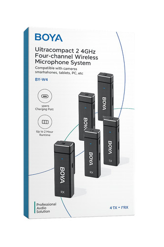 Boya microfoni wireless - boya, by-w4