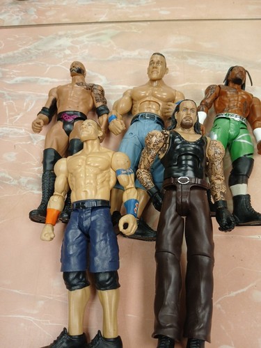 Lotto action figure wwe john - figure,
