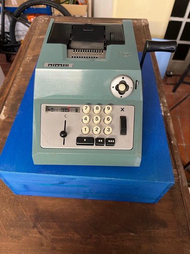 Calcolatrice vintage olivetti - calcolatrice,