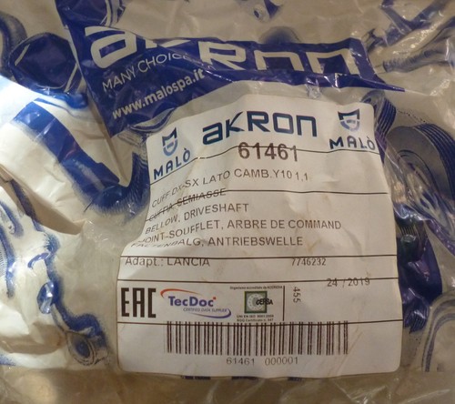 61461 akron cuffia semiasse - 61461,