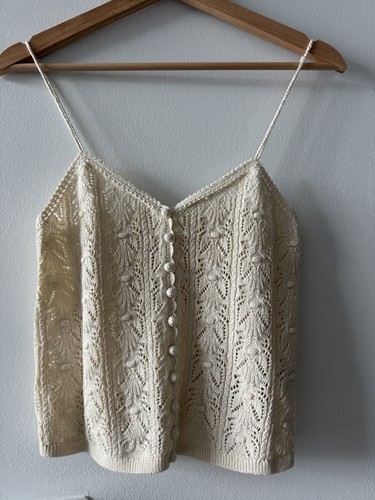 Top sezane francisco panna - top,
