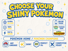 Choose pokémon shiny or - pokémon,