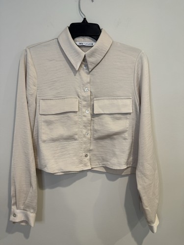 Camicia zara panna neutra - zara,