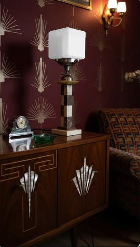 Vintage art deco - , geometric