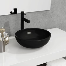 Lavandino in Vetro Temperato Lavabo per Bagno Misure/Colori Diversi vidaXL