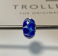 Trollbeads rara perla in vetro