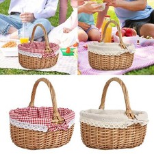 Cestini da picnic in vimini