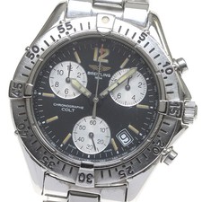 Orologio Uomo BREITLING Colt A53035 Data Cronografo Quarzo_843156