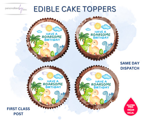 Topper edibile cupcake - topper,