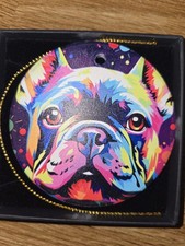 Bulldog francese in ceramica