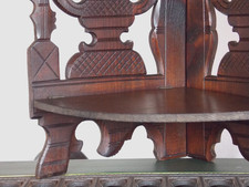 Consolle angolare da parete