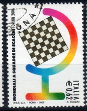 2006 italia repubblica Mondiali scacchi - Torino usata
